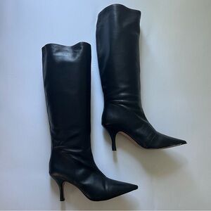 Loeffler Randall Leather Knee High Boots